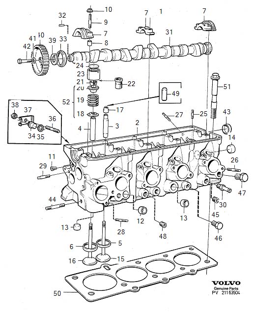 1990 Volvo 240 Engine Timing Camshaft Sprocket. PULLEY. Pulley